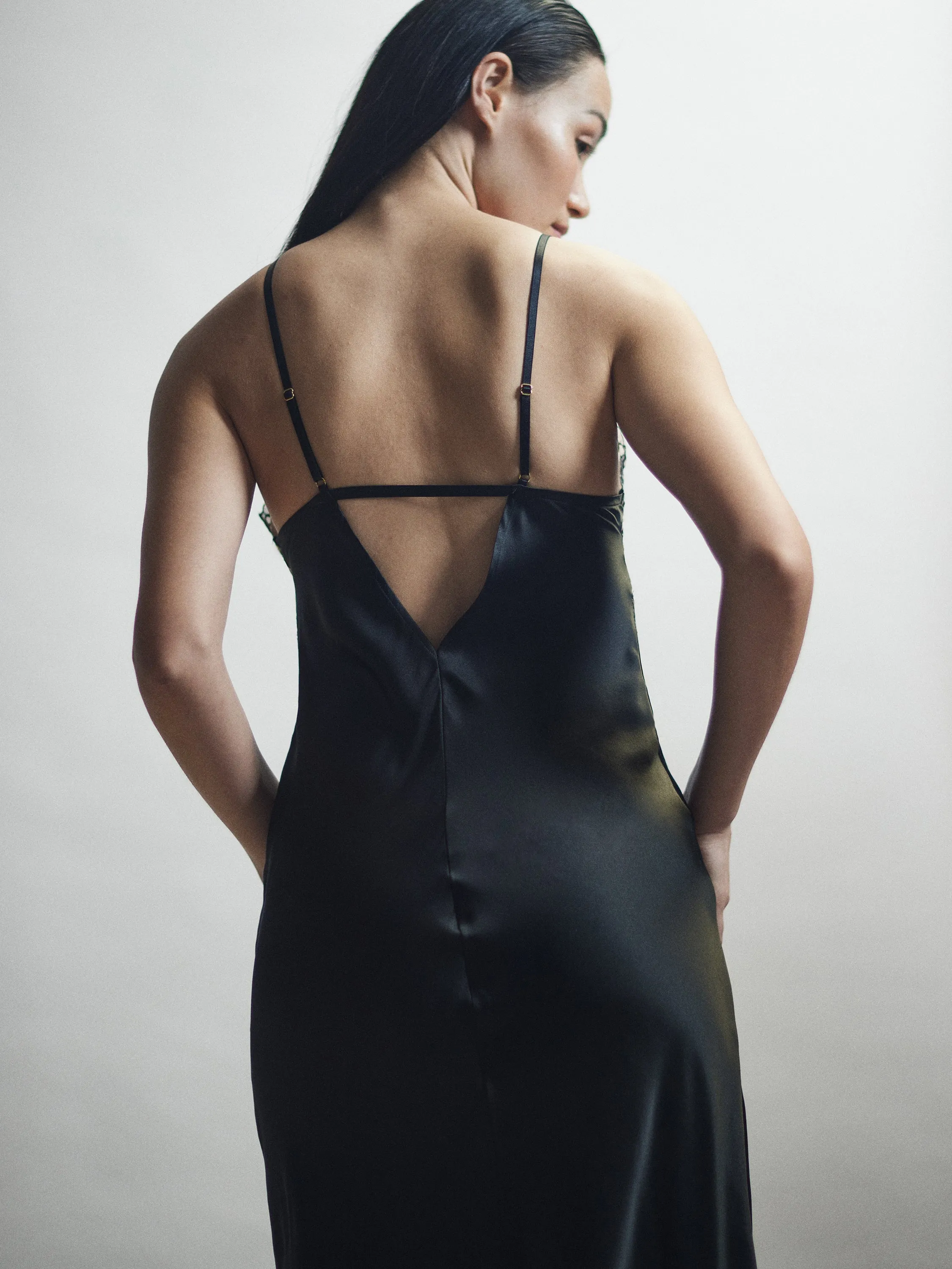 Prabal Gurung Rose Gold Slip Dress Sale sold by Hanky Panky product image thumbnail 3