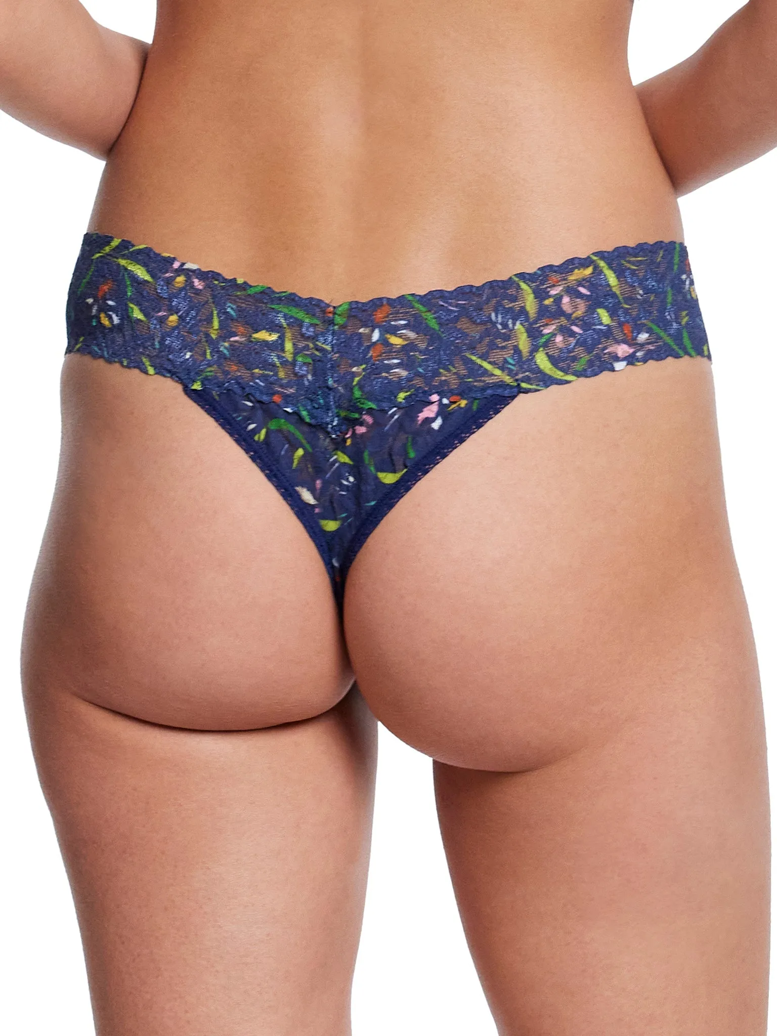 Printed Signature Lace Original Rise Thong Field Day Sale sold by Hanky Panky product image thumbnail 2