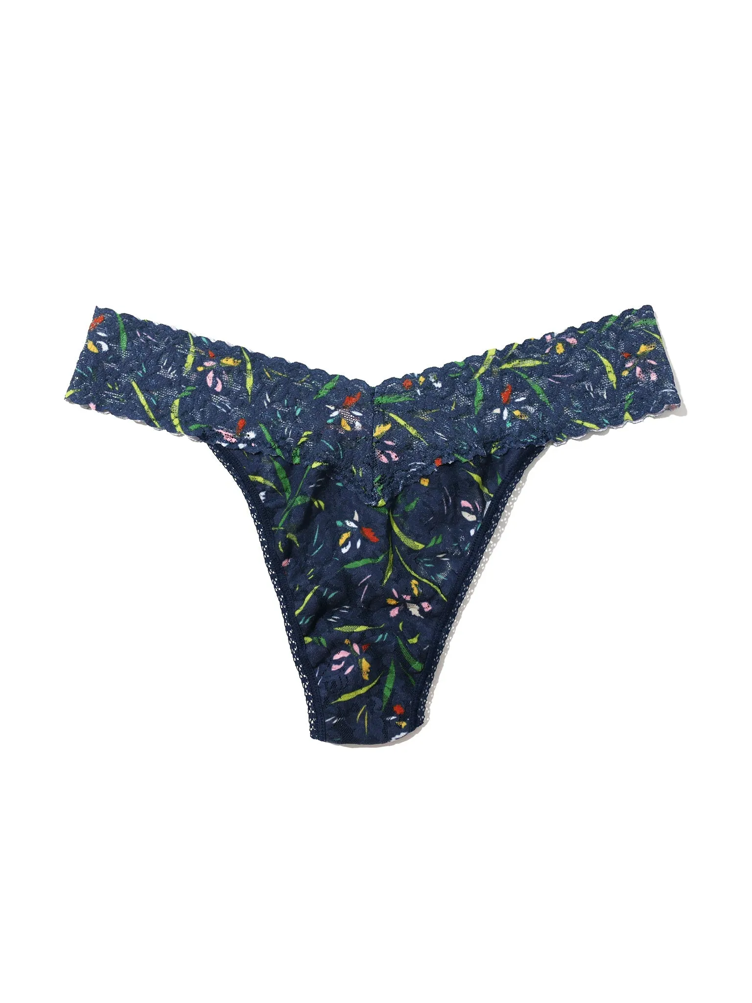 Printed Signature Lace Original Rise Thong Field Day Sale sold by Hanky Panky product image thumbnail 4