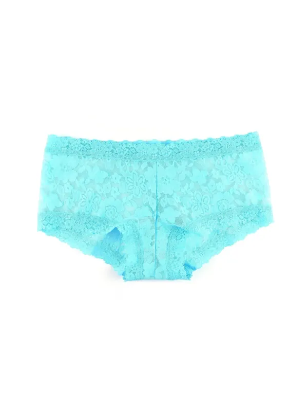 Daily Lace™ Boyshort Whisper Blue sold by Hanky Panky
