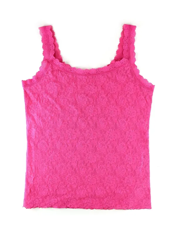 Plus Size Signature Lace Classic Cami Intuition Pink Sale sold by Hanky Panky