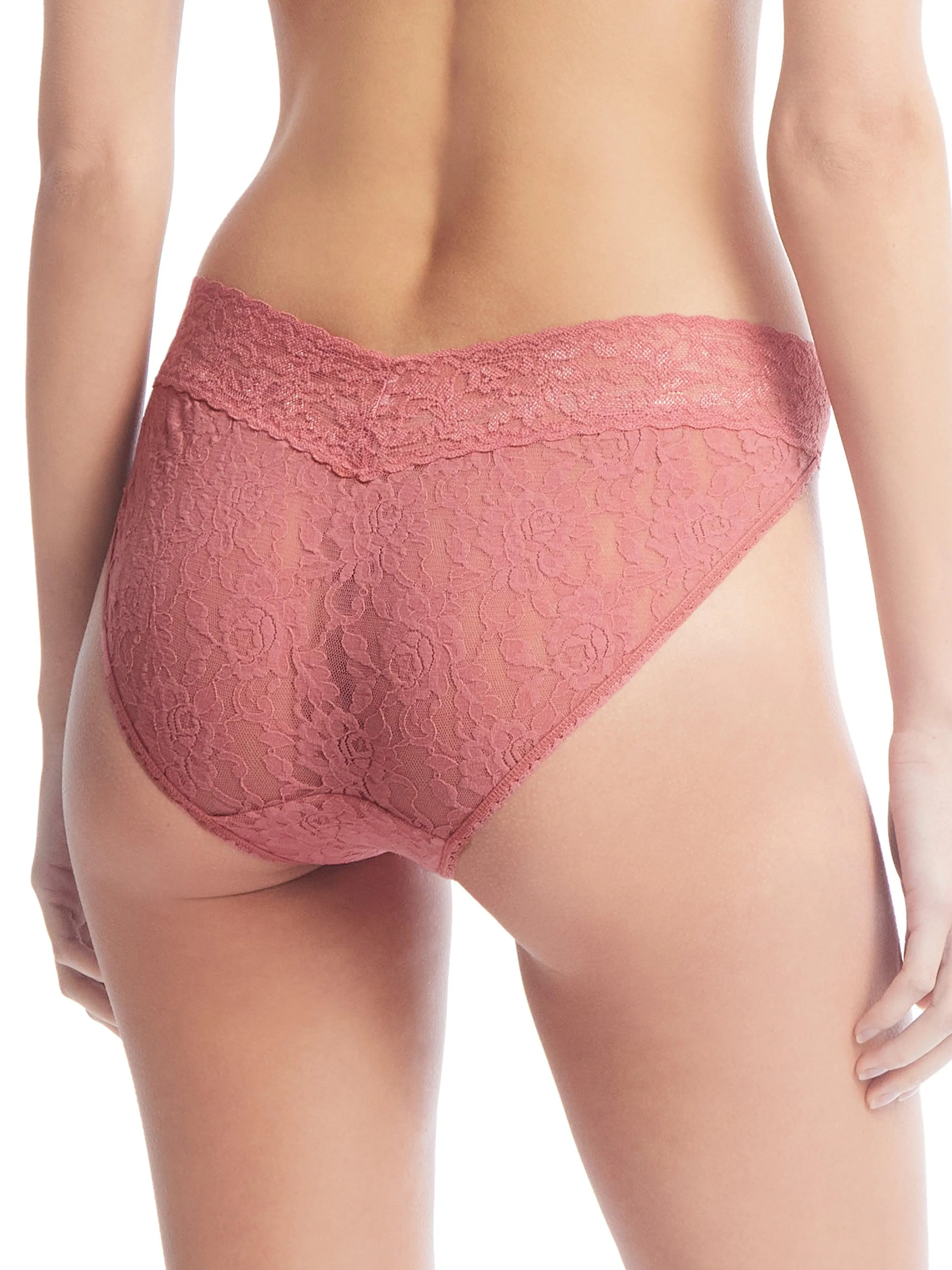 Signature Lace V-Kini Pink Sands sold by Hanky Panky product image thumbnail 3