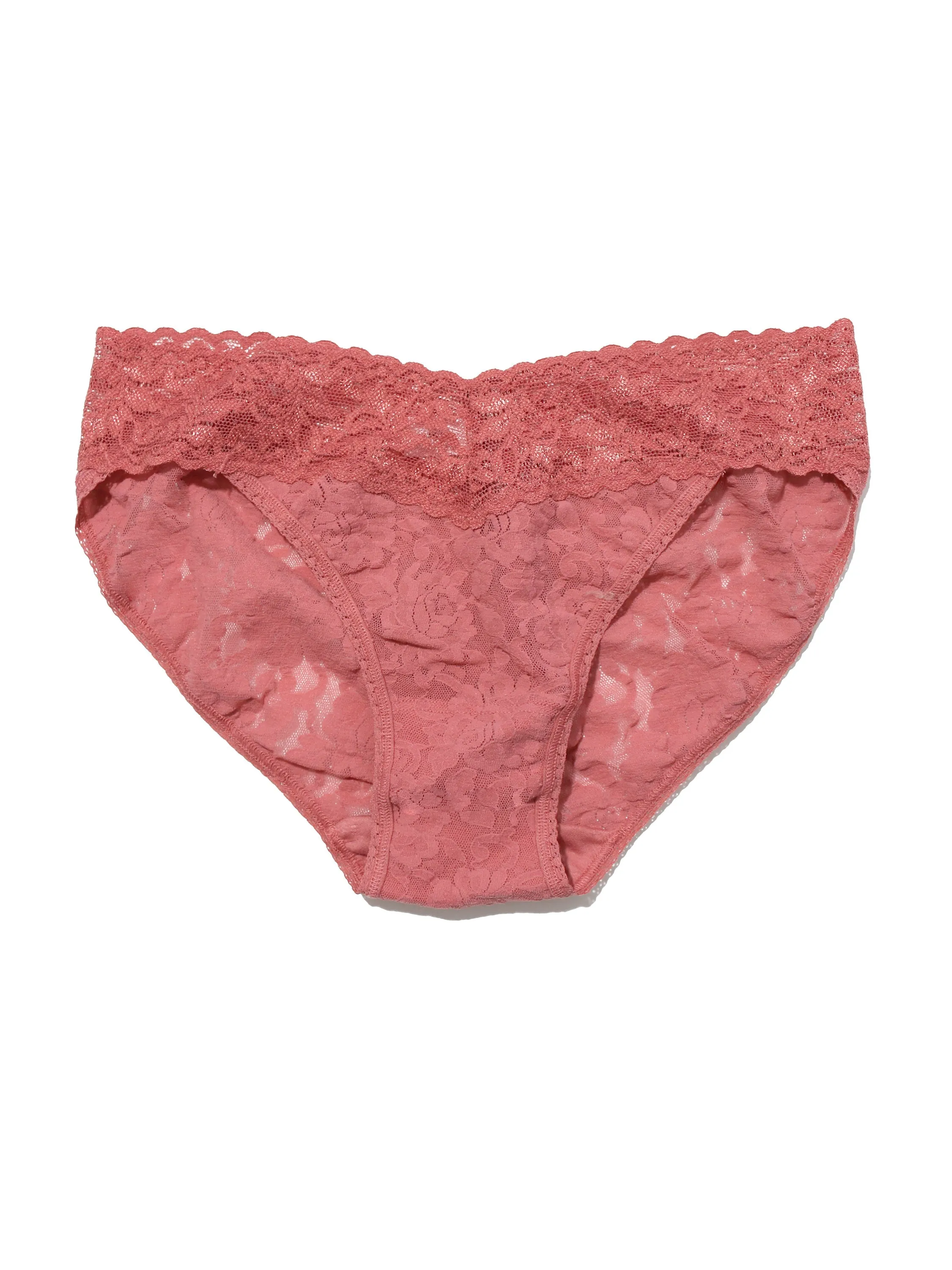 Signature Lace V-Kini Pink Sands sold by Hanky Panky