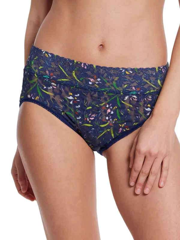 Printed Signature Lace® French Brief Field Day Sale sold by Hanky Panky