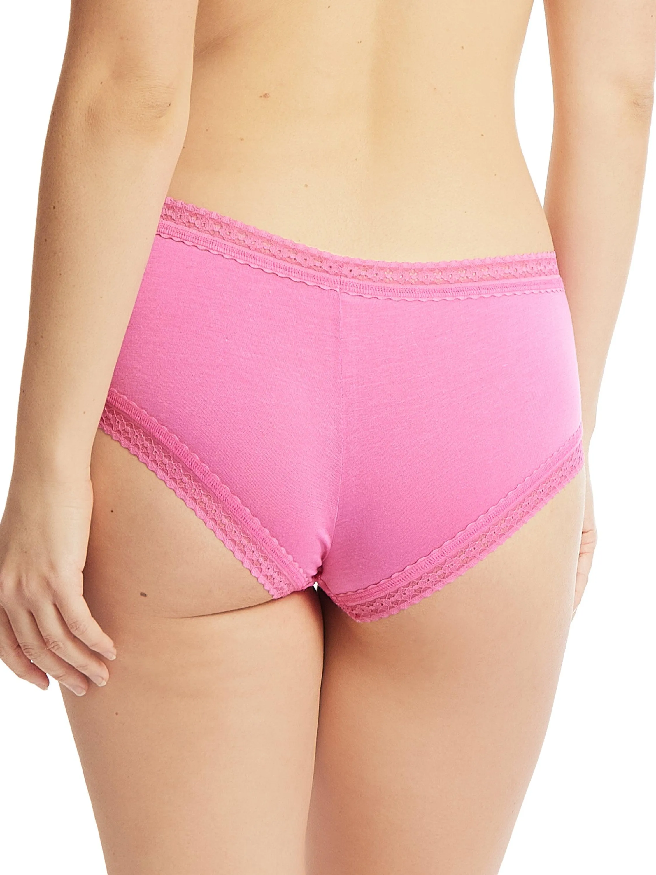 DreamEase™ Boyshort Kiss From A Rose Pink sold by Hanky Panky product image thumbnail 3