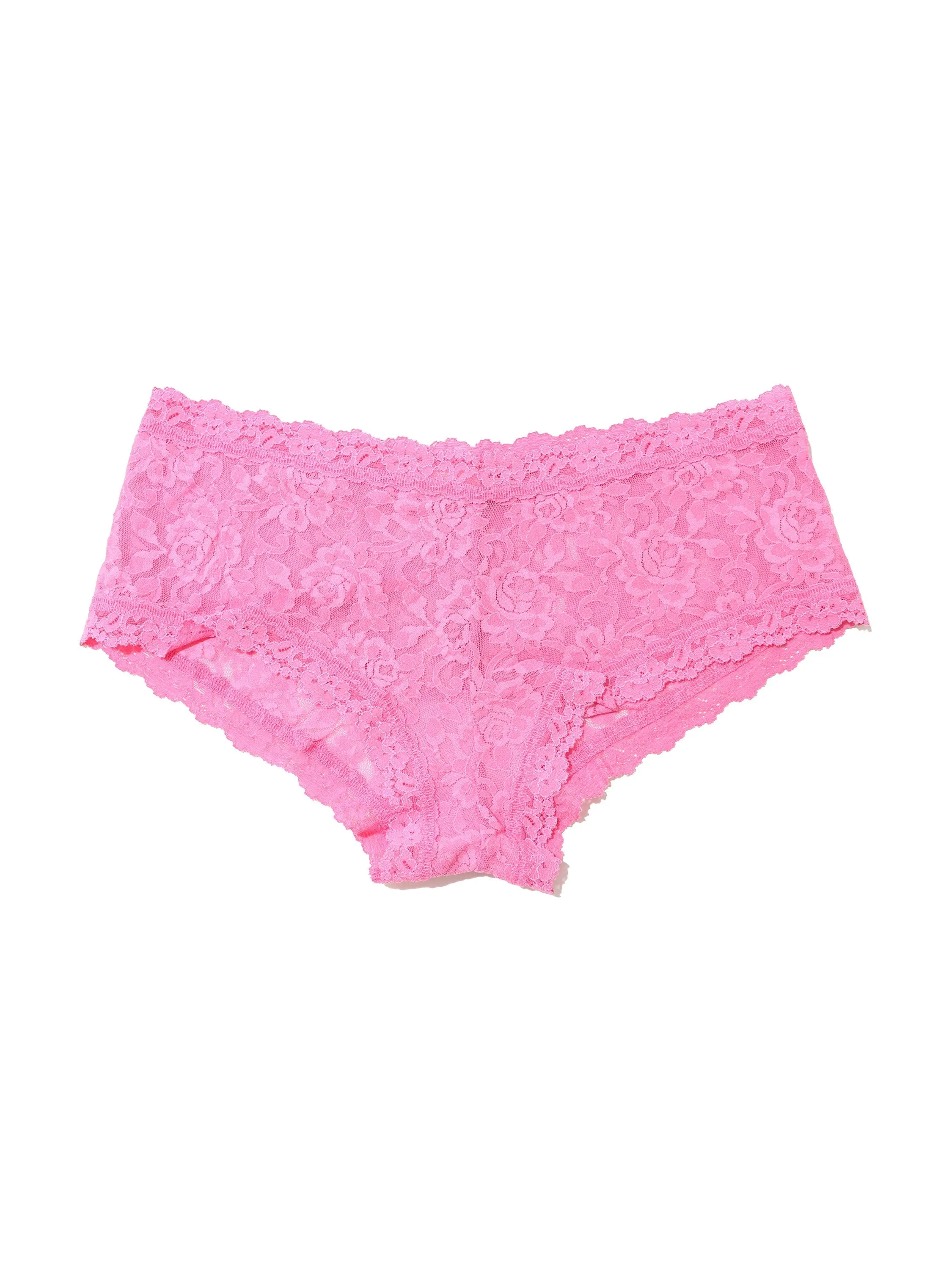 Signature Lace Boyshort Taffy Pink Sale sold by Hanky Panky product image thumbnail 5