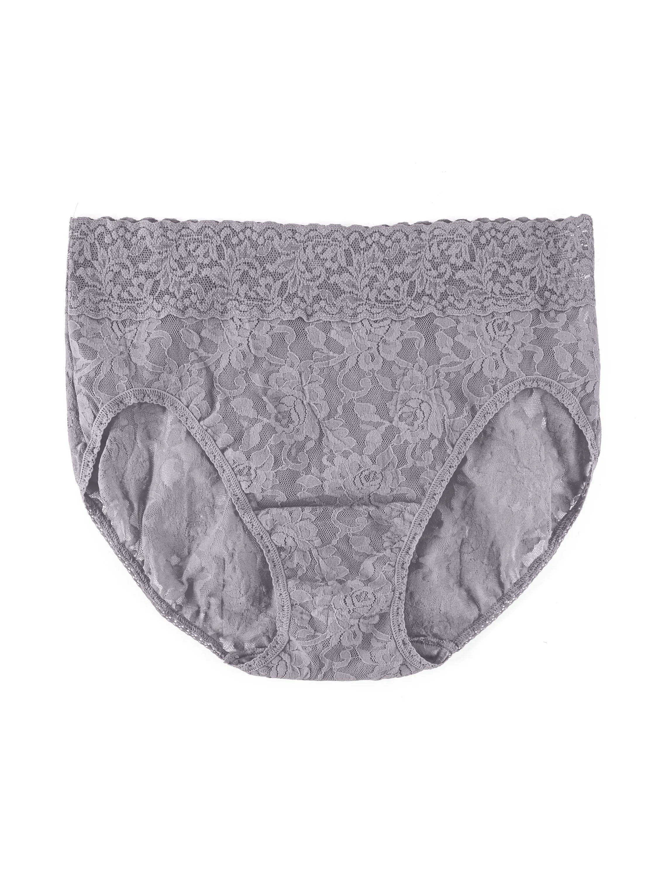Signature Lace French Brief Steel Grey Sale sold by Hanky Panky