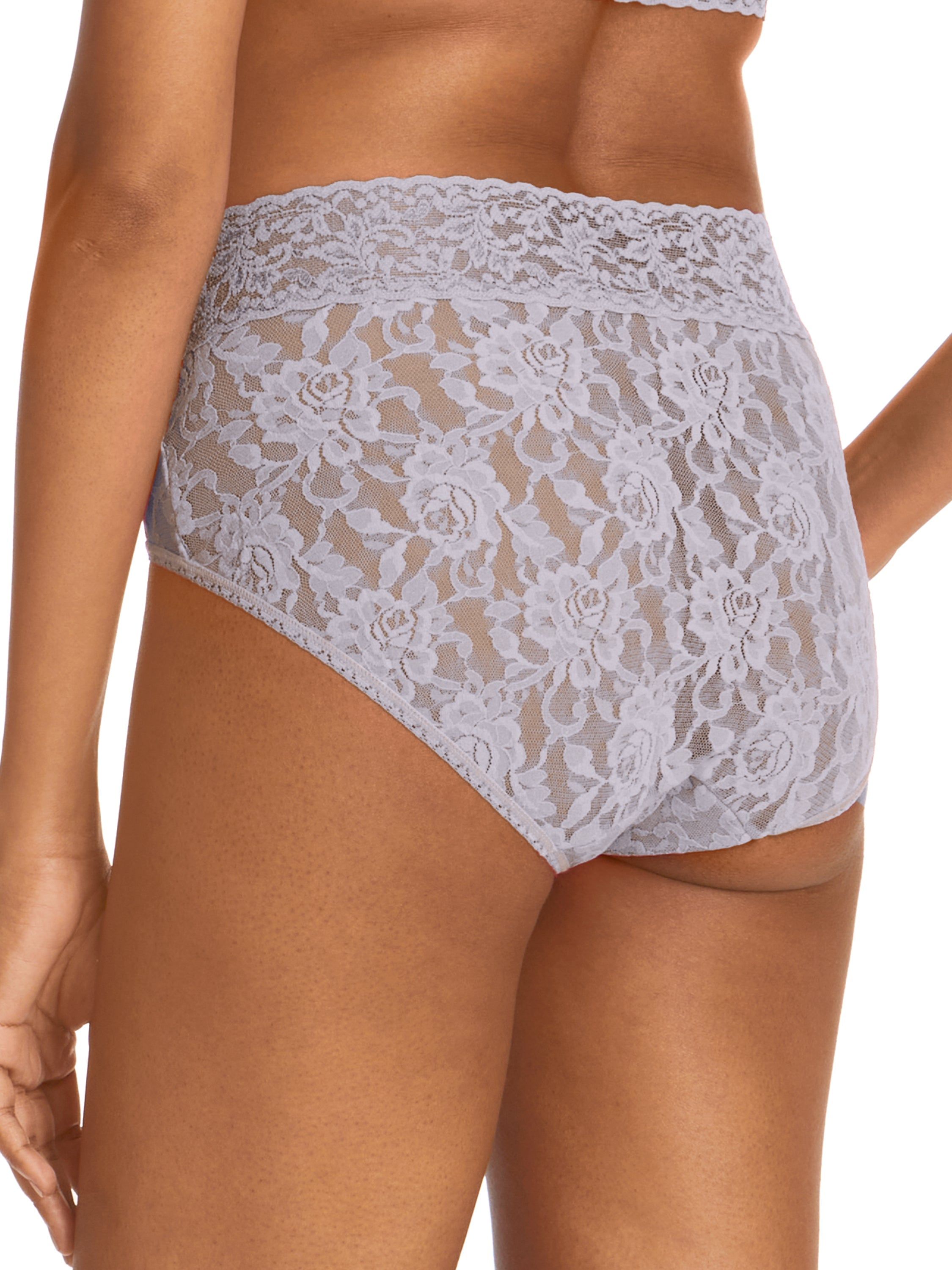 Signature Lace French Brief Steel Grey sold by Hanky Panky product image thumbnail 3
