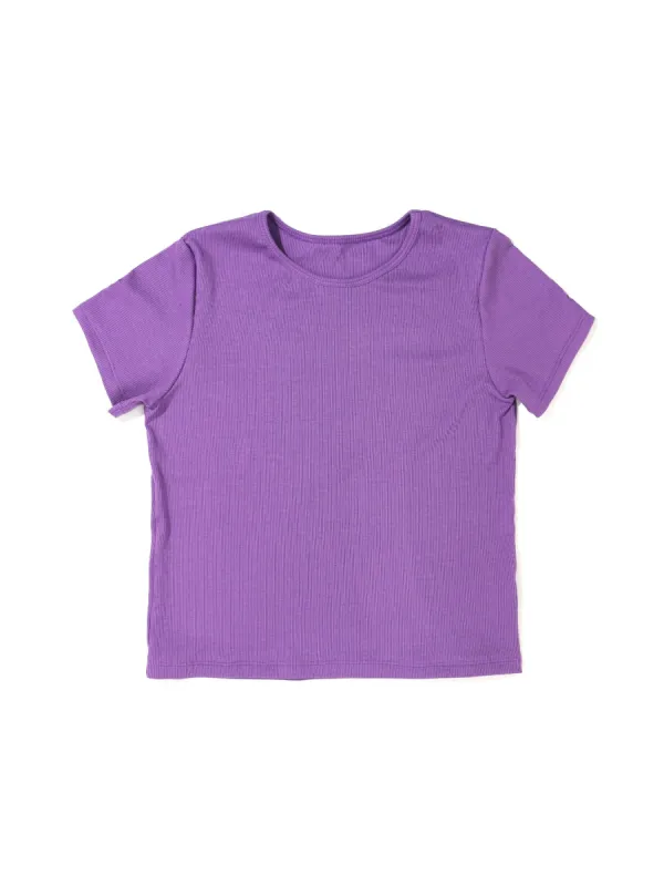 ECO Rx™ Babydoll Tee Acai Berry Purple Sale sold by Hanky Panky
