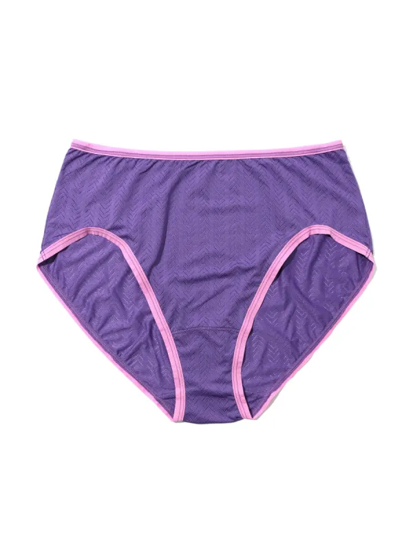 MoveCalm™ High Waist Brief Acai Berry Purple Sale sold by Hanky Panky