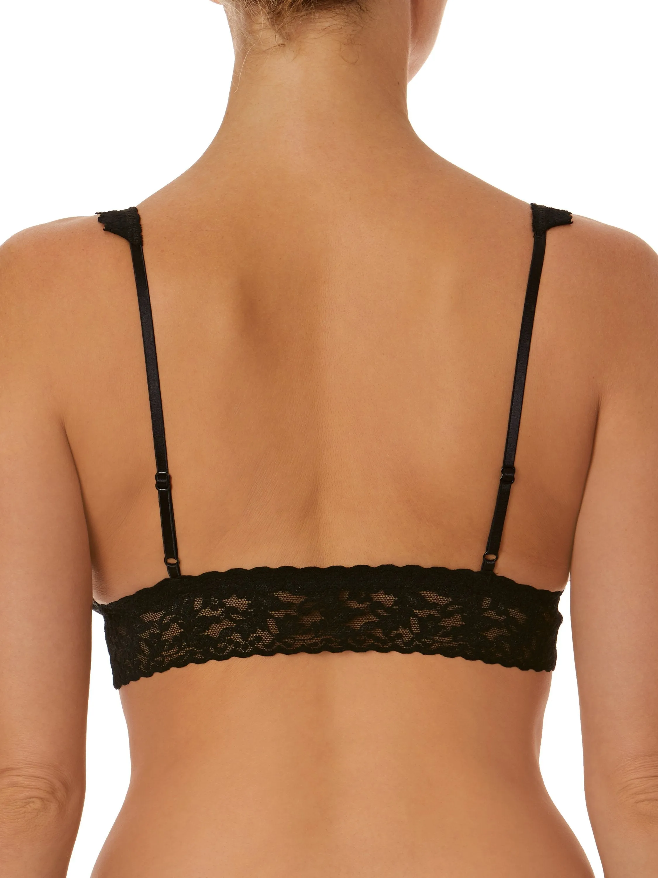 Signature Lace Padded Crossover Bralette Black Sale sold by Hanky Panky product image thumbnail 2