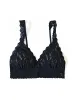Signature Lace Padded Crossover Bralette Black Sale sold by Hanky Panky