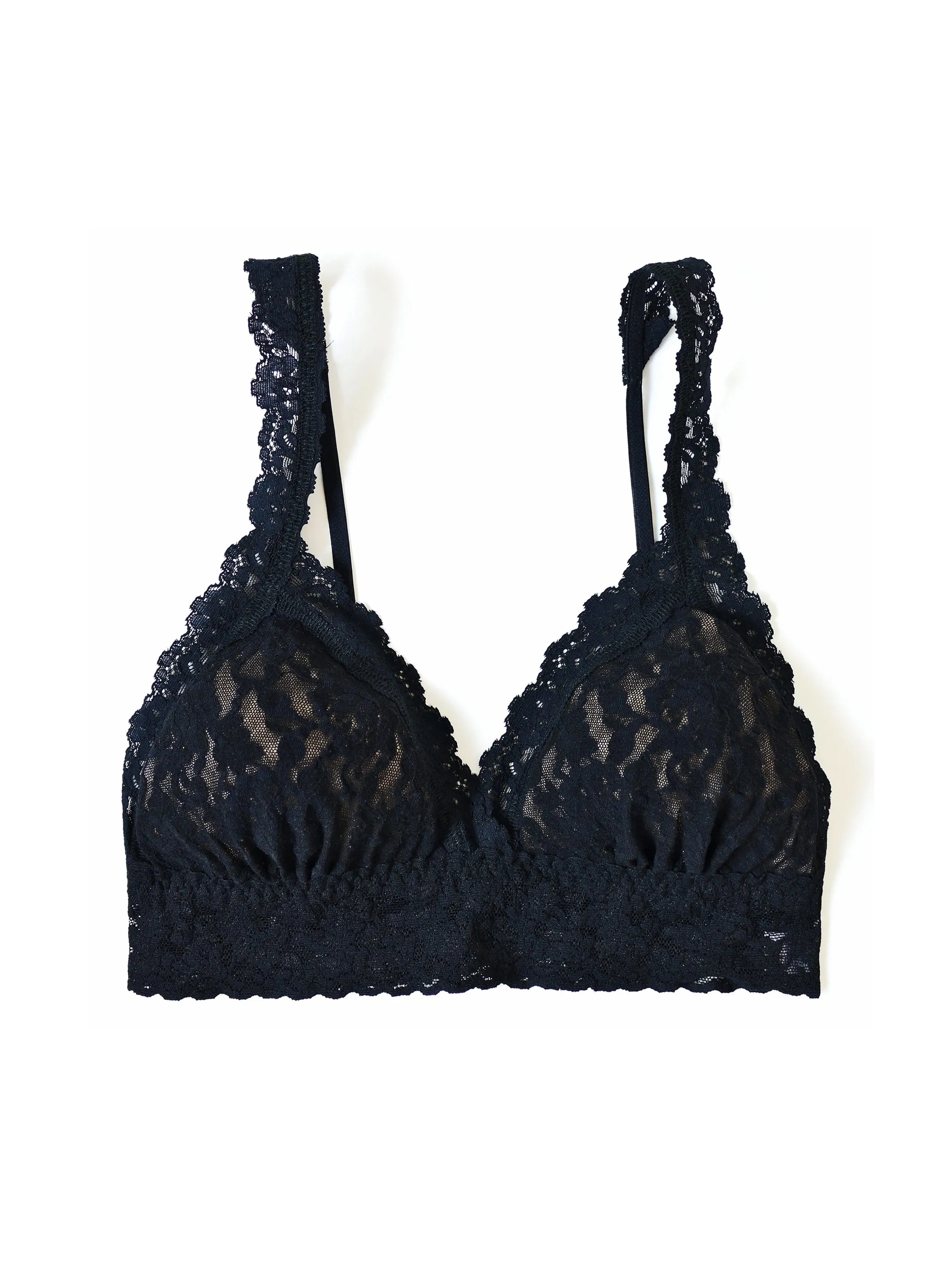 Signature Lace Padded Crossover Bralette Black Sale sold by Hanky Panky product image thumbnail 3