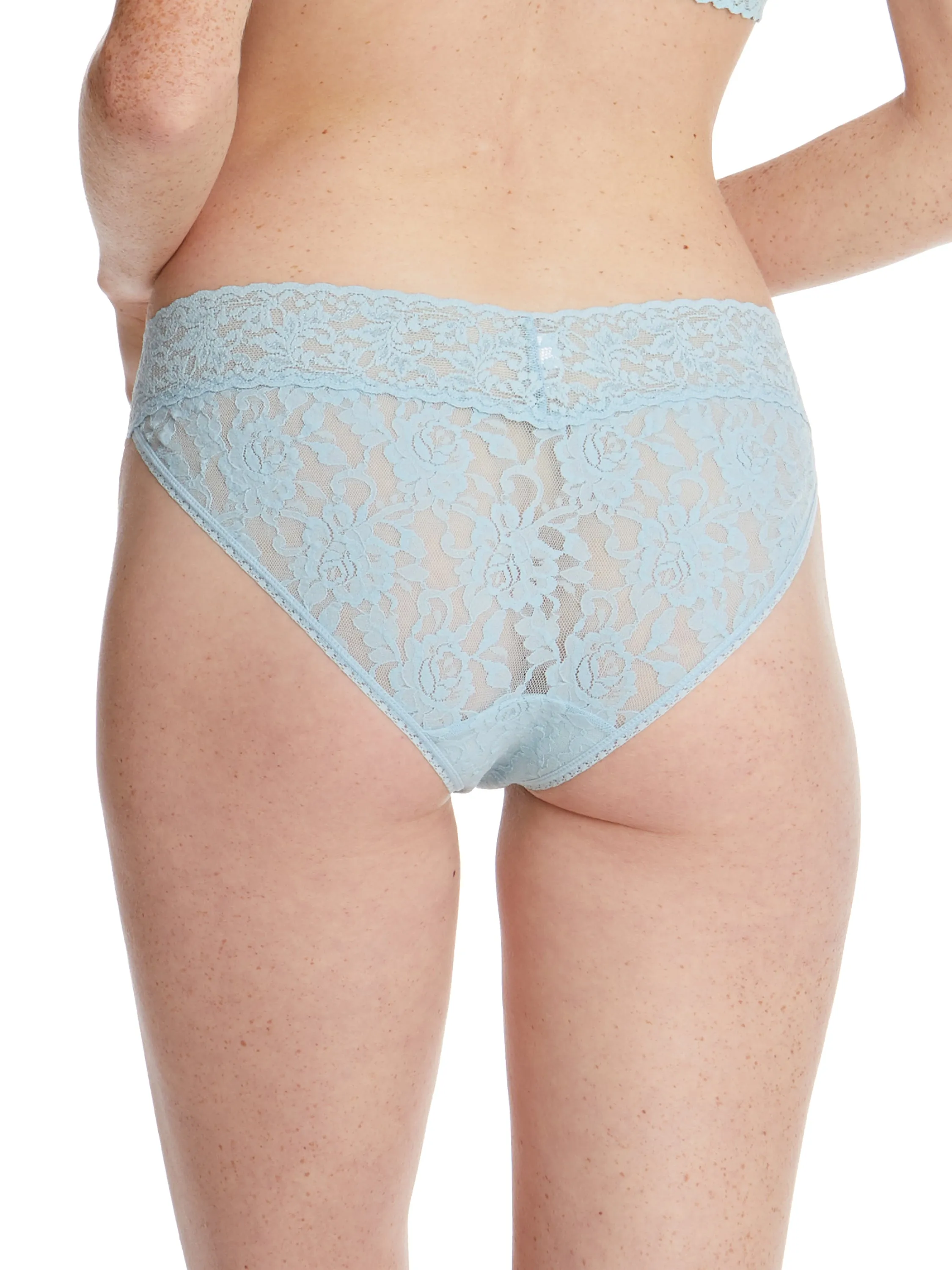 Signature Lace V-Kini Partly Cloudy Blue Sale sold by Hanky Panky product image thumbnail 3