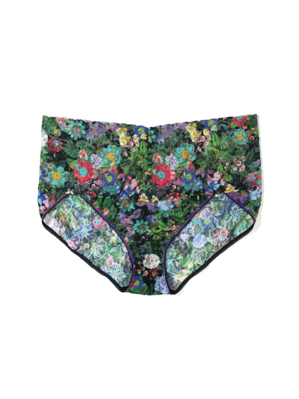 Plus Size Printed Retro Lace V-kini  Voices On The Veranda Sale sold by Hanky Panky