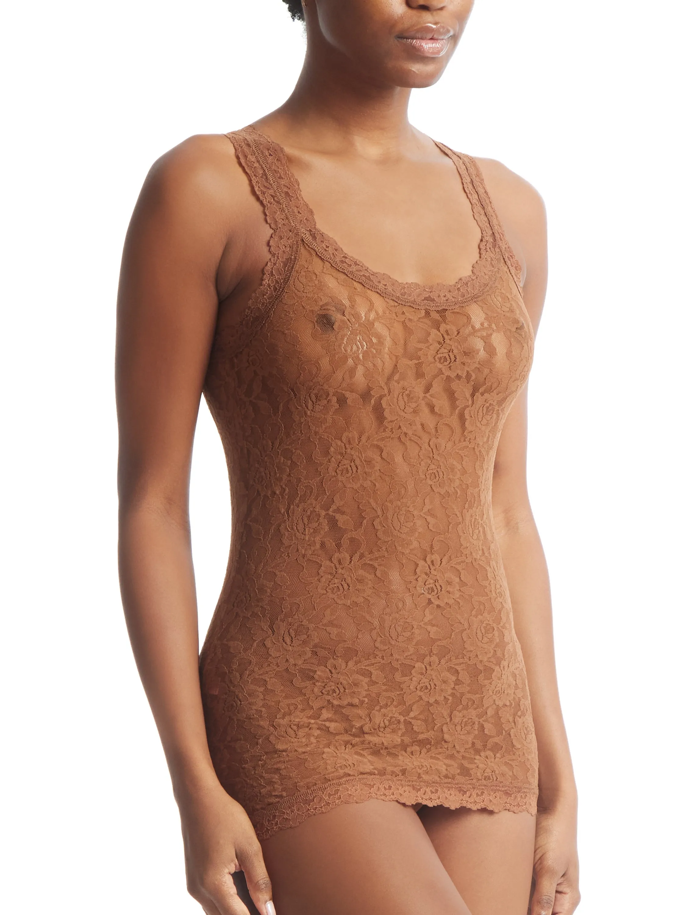 Signature Lace Classic Cami Macchiato Brown sold by Hanky Panky product image thumbnail 2