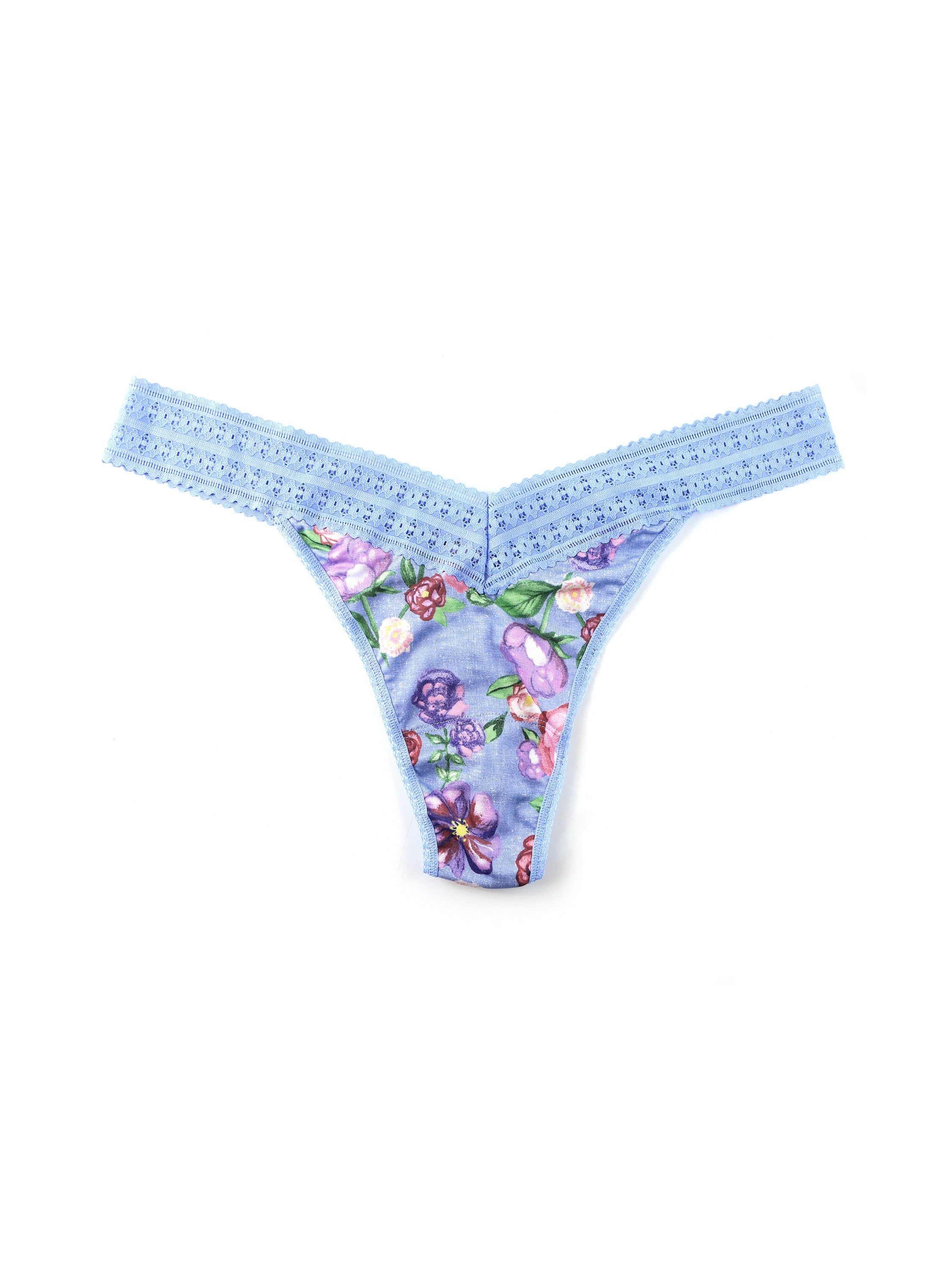 Plus Size Printed DreamEase™ Thong Exclusive sold by Hanky Panky