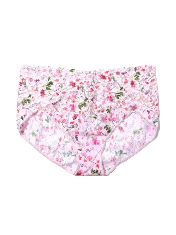 Plus Size Printed Retro Lace V-Kini Rise And Vines Sale sold by Hanky Panky