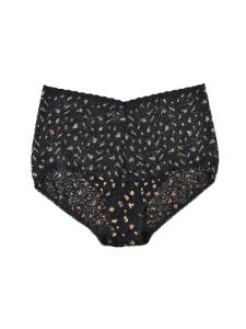 Cross Dyed Leopard Retro V-Kini sold by Hanky Panky