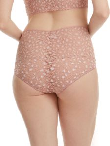 Cross Dyed Leopard Retro V-Kini sold by Hanky Panky