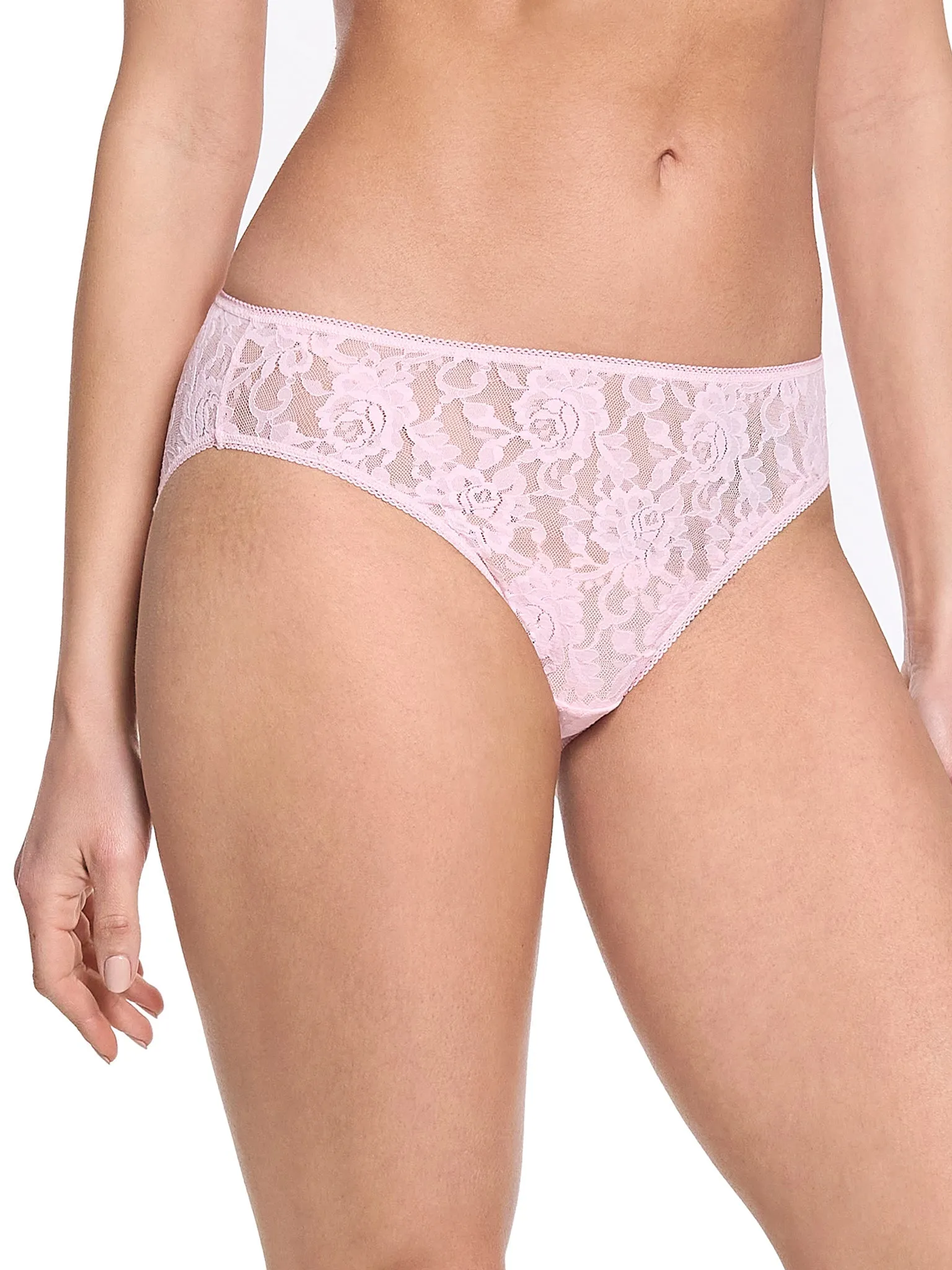 Signature Lace® Bikini Bliss Pink sold by Hanky Panky