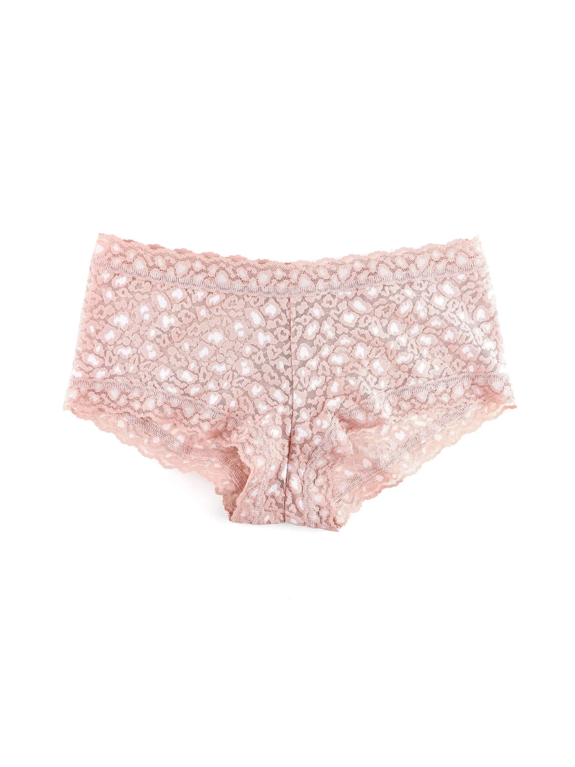 Cross-Dyed Leopard Boyshort Desert Rose Pink sold by Hanky Panky product image thumbnail 4