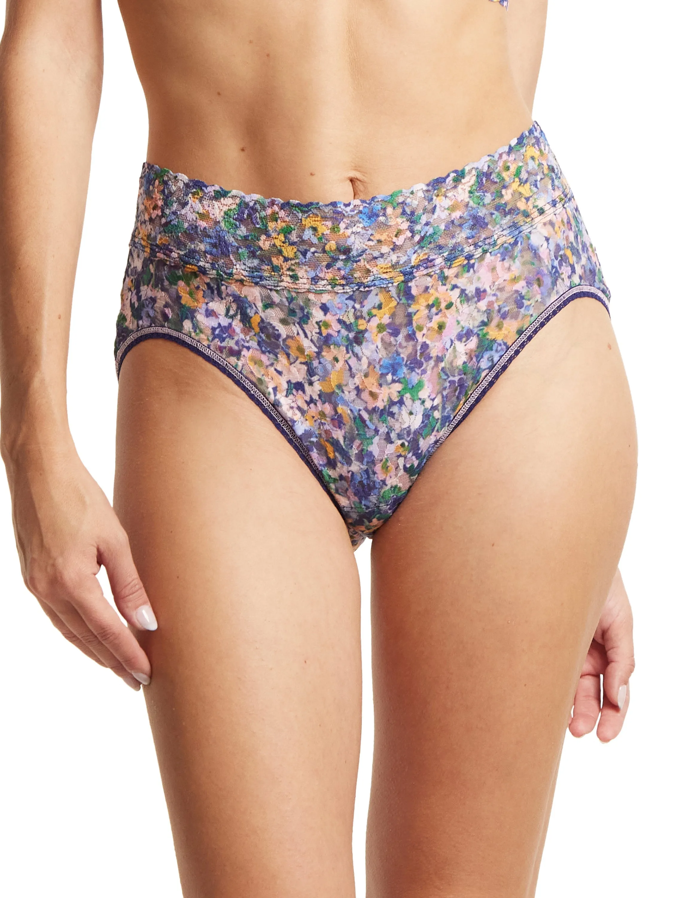 Printed Signature Lace French Brief Staycation Sale sold by Hanky Panky