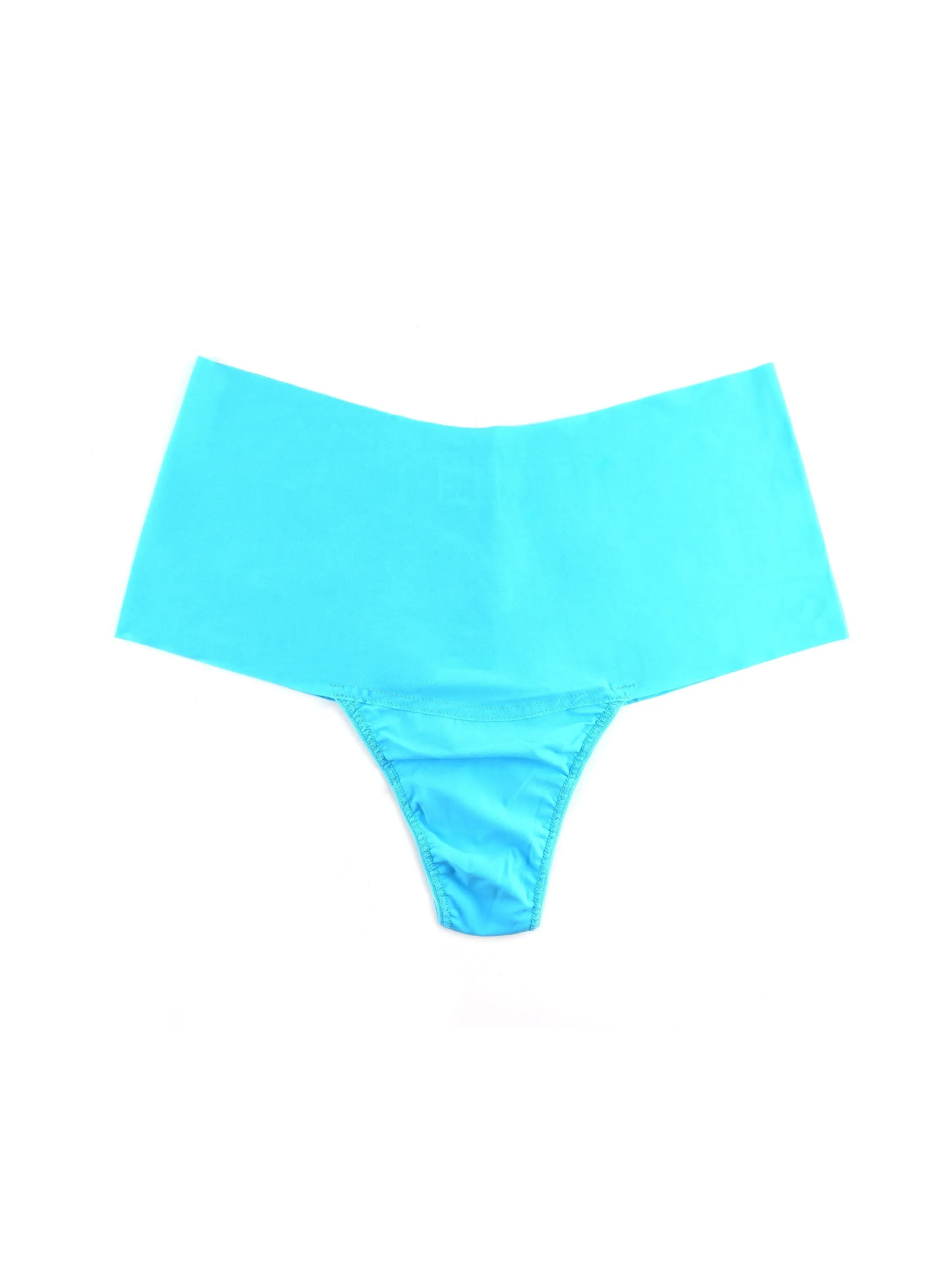 BreatheSoft® High Rise Thong Pacific Blue Sale sold by Hanky Panky