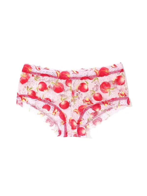 Printed Daily Lace™ Boyshort Abundance sold by Hanky Panky