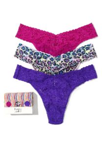 3 Pack Original Rise Thongs Exclusive Sale sold by Hanky Panky