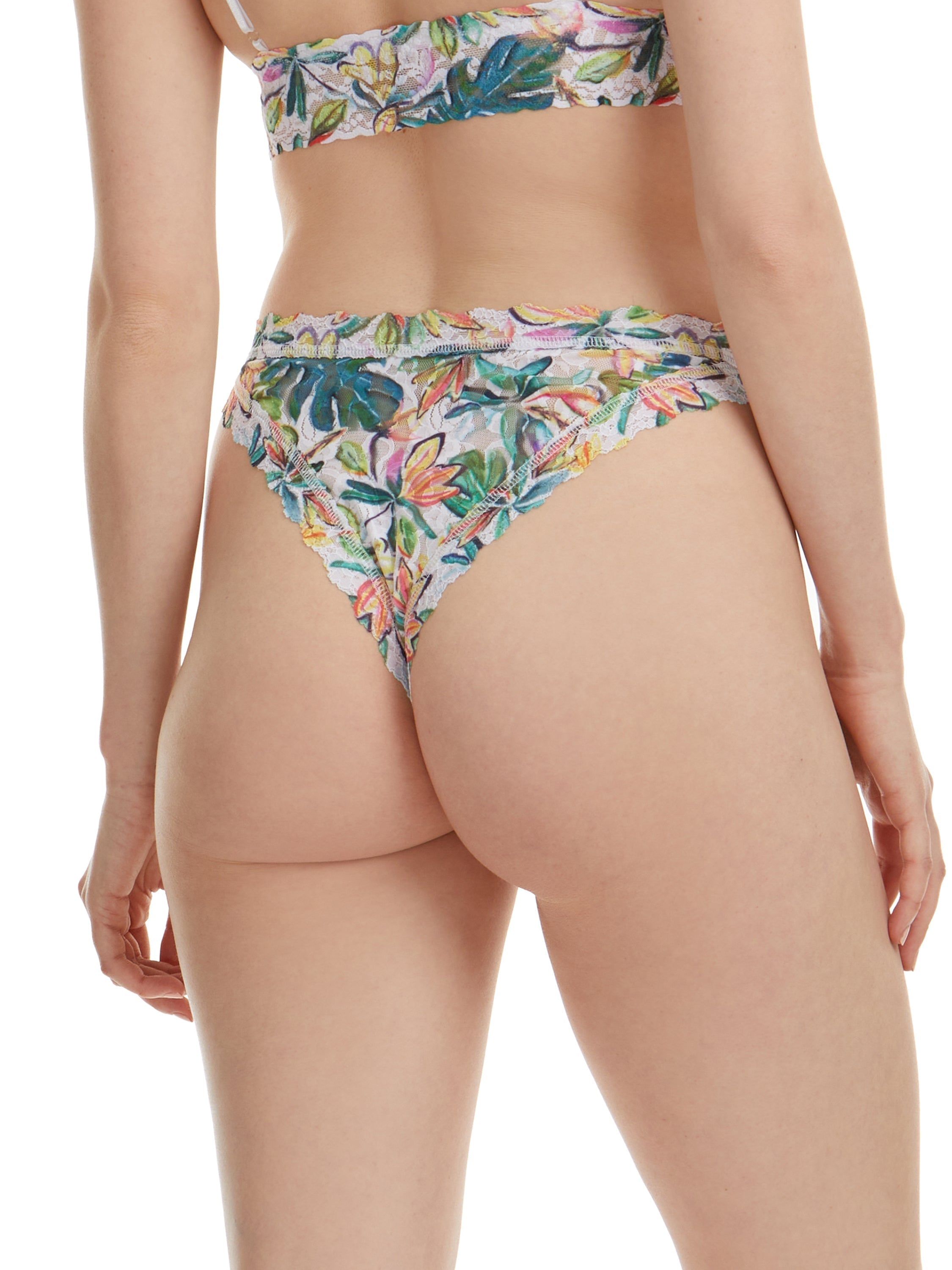 Printed Signature Lace Tanga Sale sold by Hanky Panky product image thumbnail 3