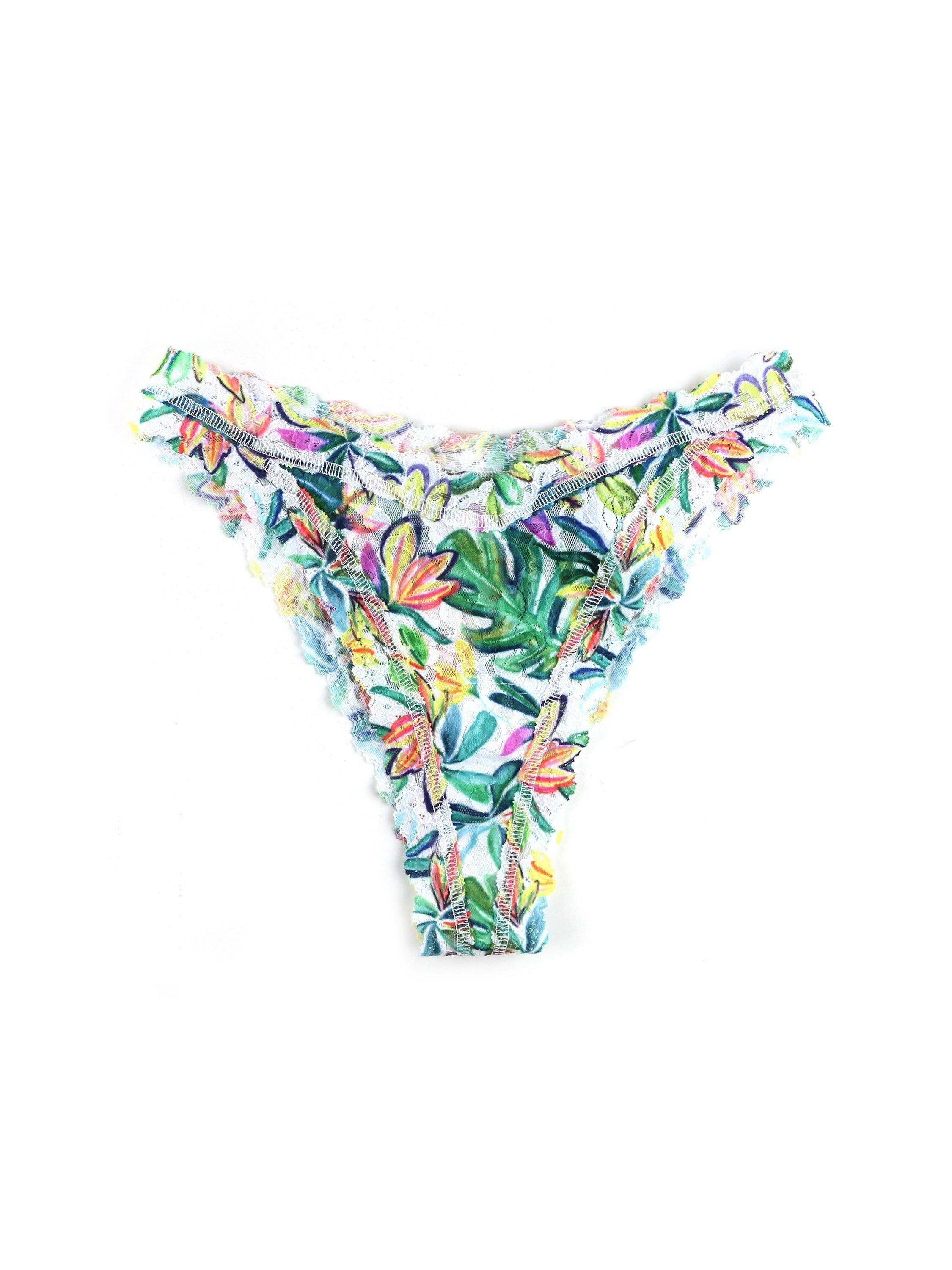 Printed Signature Lace Tanga Sale sold by Hanky Panky