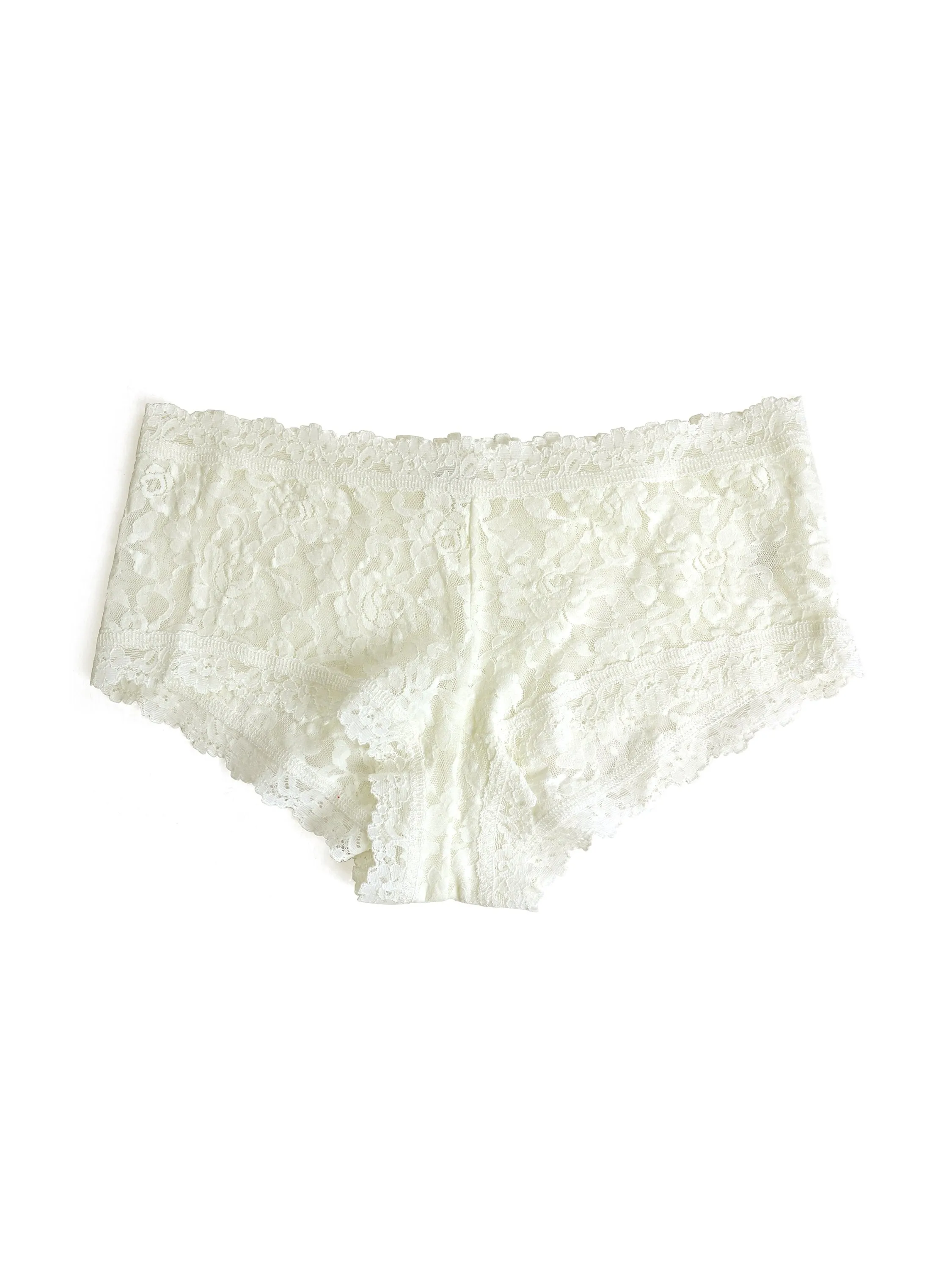 Signature Lace Boyshort Ivory Sale sold by Hanky Panky