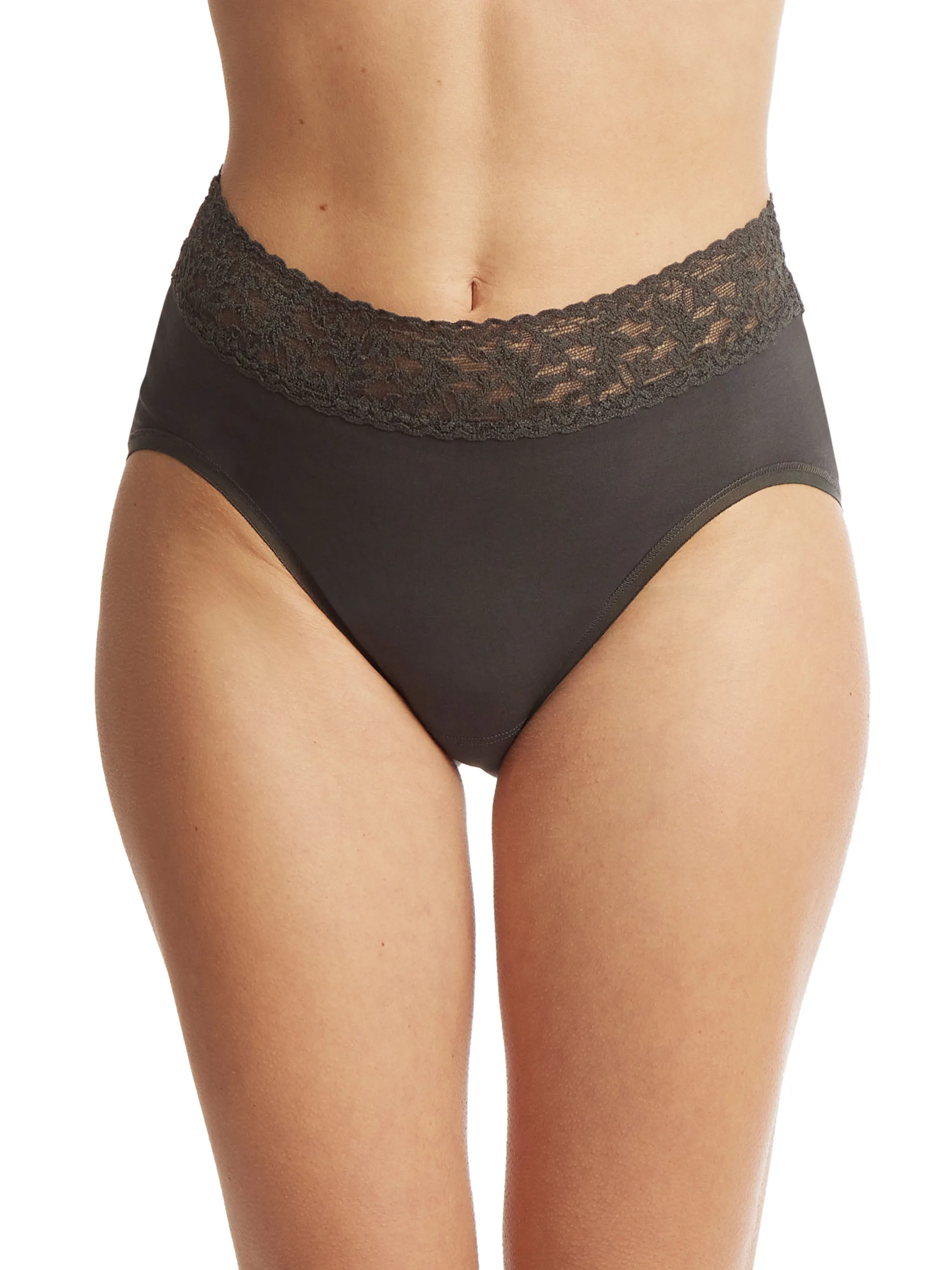 Supima® Cotton French Brief Granite Sale sold by Hanky Panky