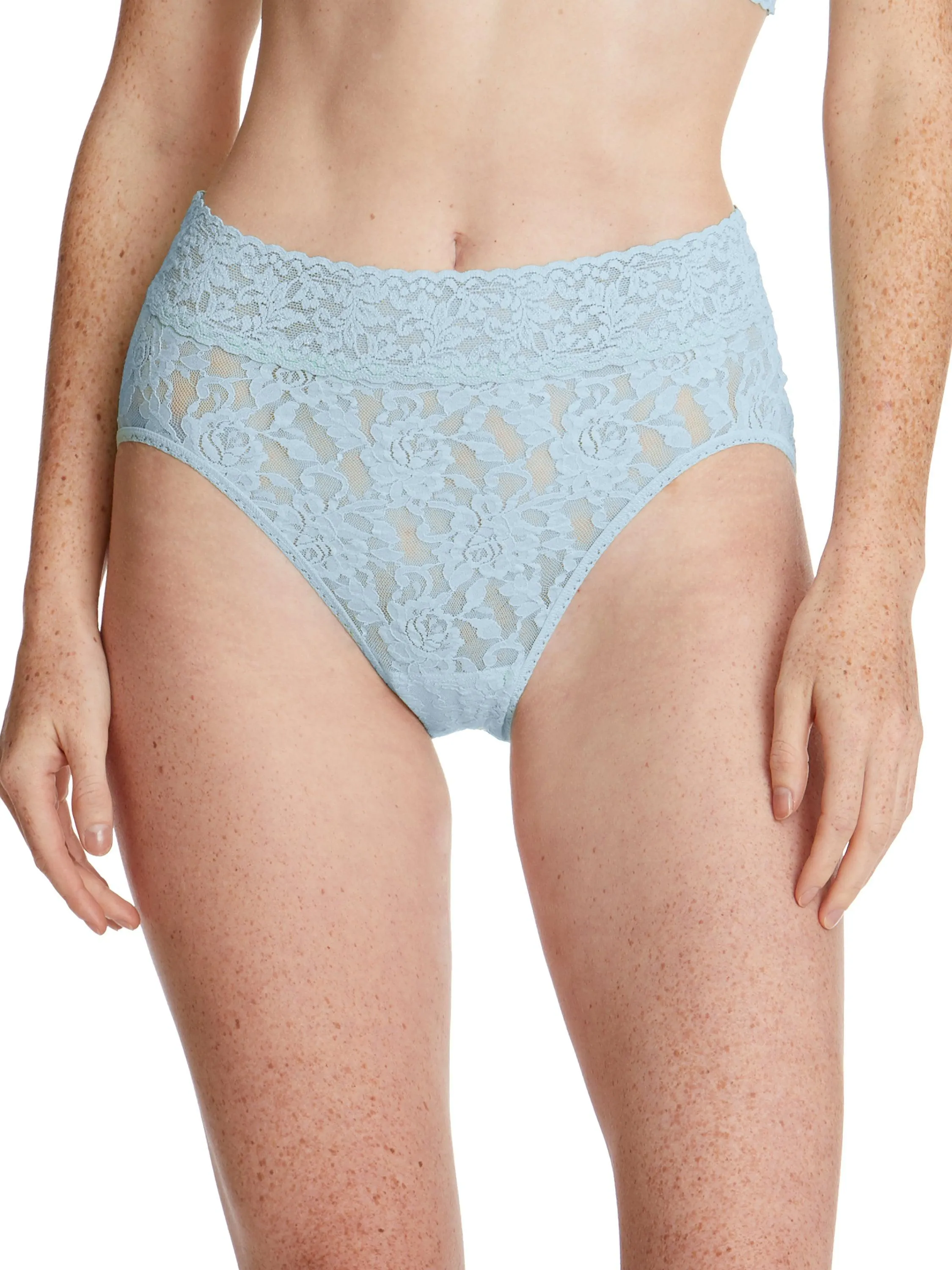 Signature Lace French Brief Partly Cloudy Blue Sale sold by Hanky Panky product image thumbnail 2