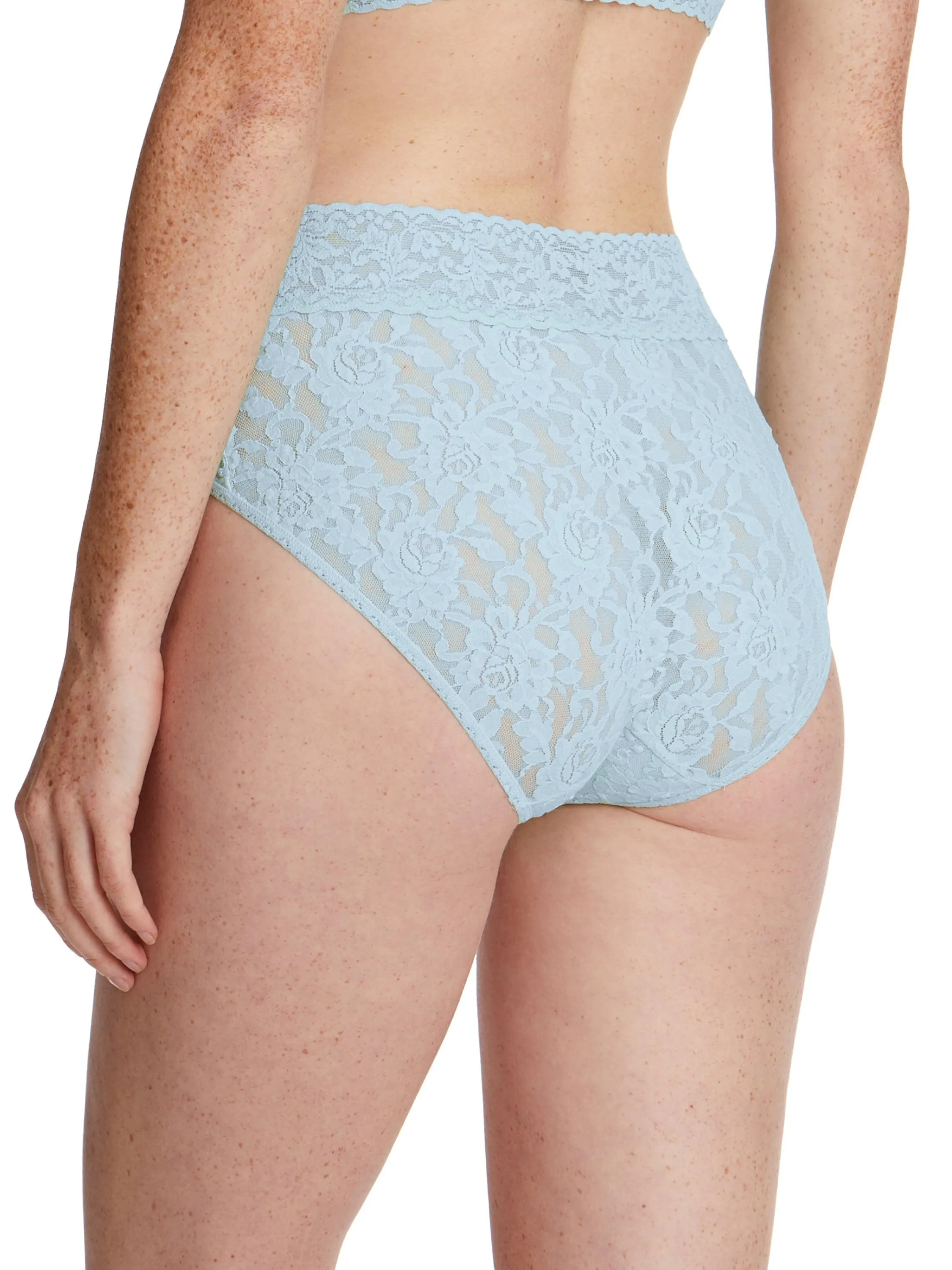 Signature Lace French Brief Partly Cloudy Blue Sale sold by Hanky Panky product image thumbnail 3