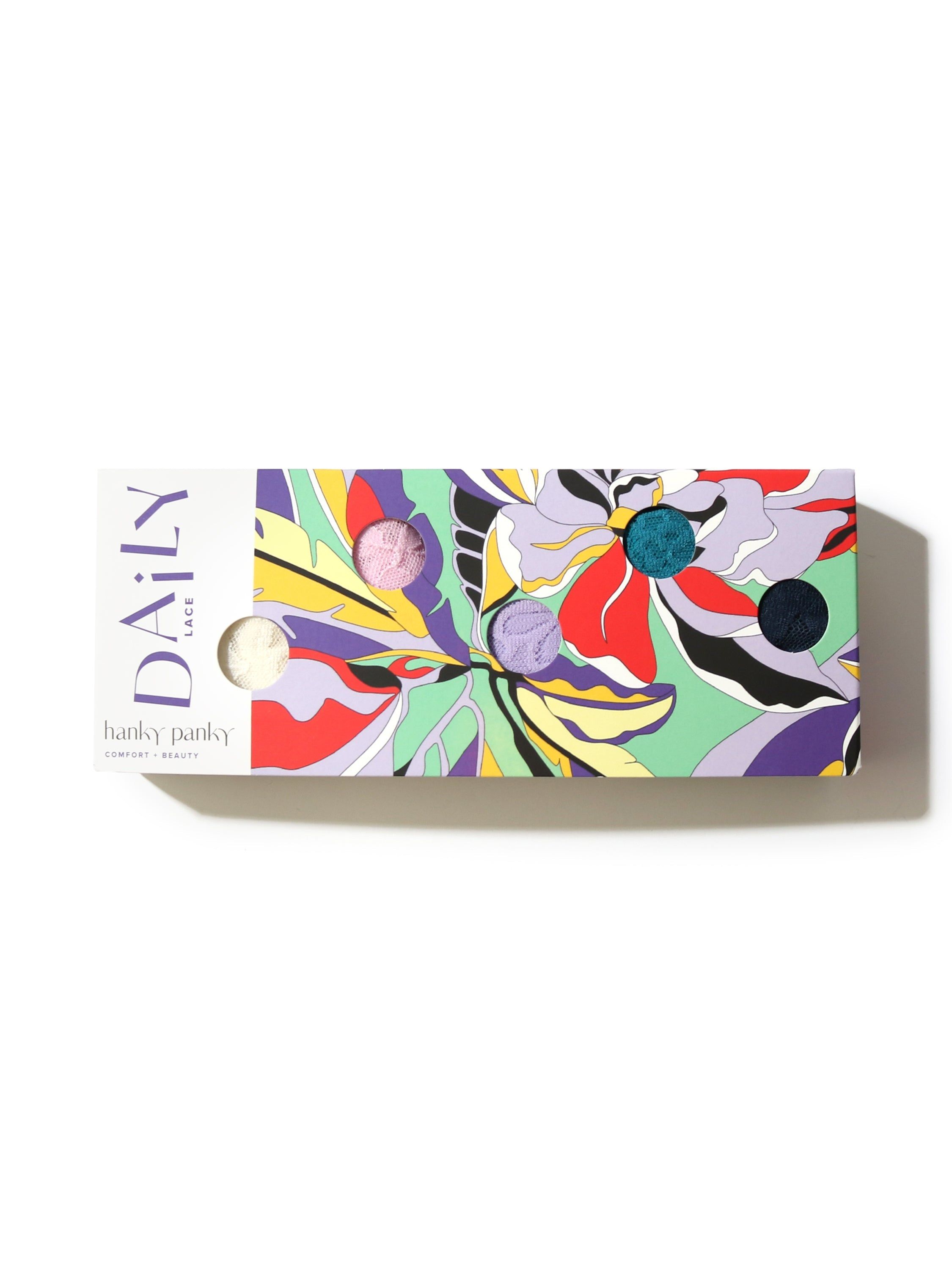 Daily Lace™ Original Rise Thong 5 Pack sold by Hanky Panky product image thumbnail 3