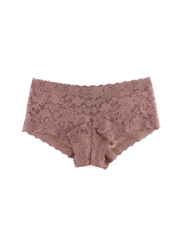 Daily Lace™ Boyshort Allspice Brown Sale sold by Hanky Panky