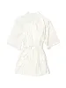 Satin Sleep Robe Light Ivory Sale sold by Hanky Panky