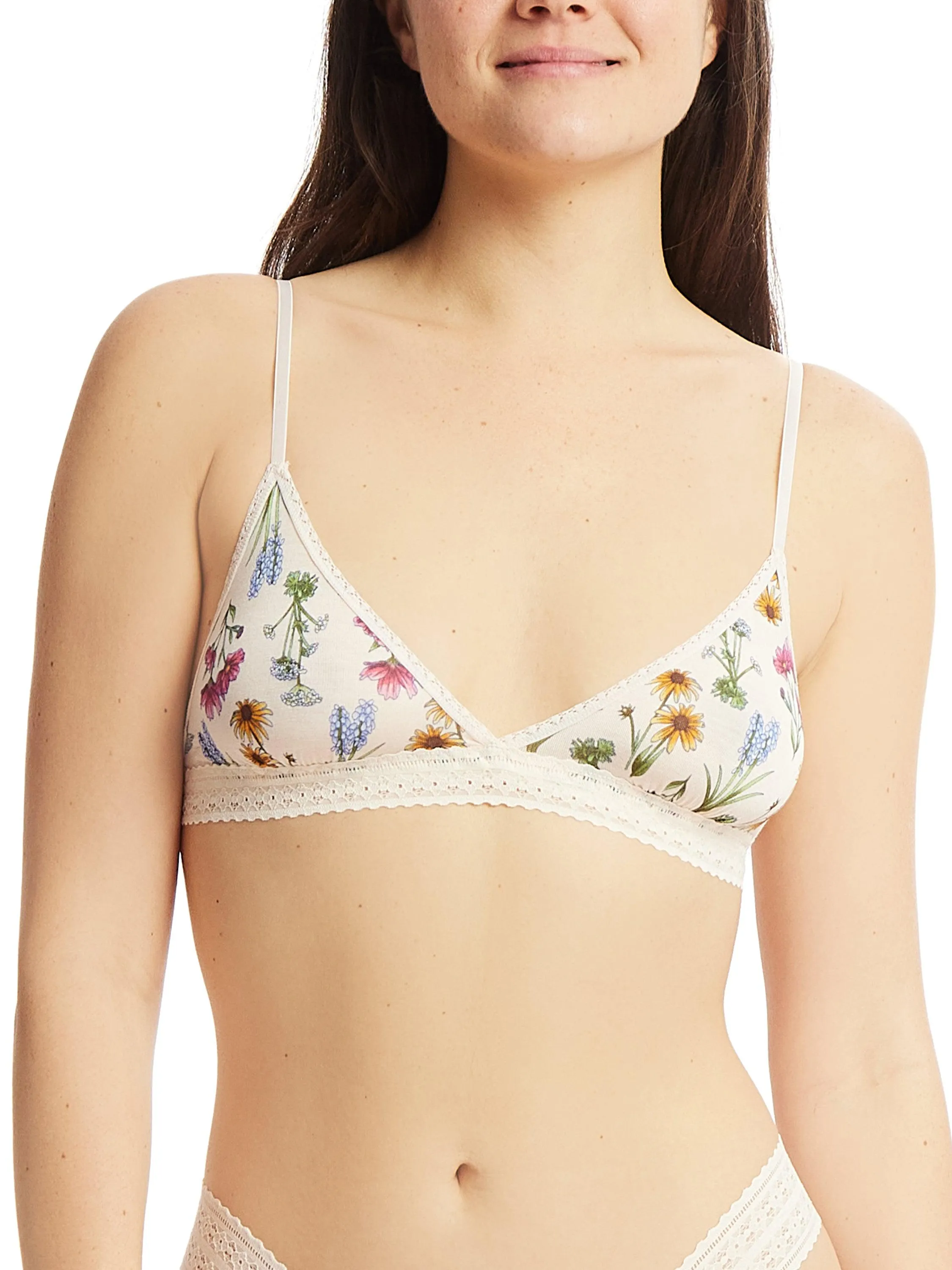 DreamEase™ Printed Bralette Flourish sold by Hanky Panky product image thumbnail 2