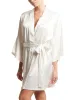 Satin Sleep Robe Light Ivory Sale sold by Hanky Panky