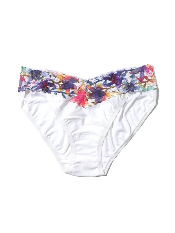 Supima Cotton V-kini Still Blooming sold by Hanky Panky