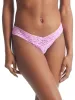 Signature Lace Low Rise Thong Drifting Horizon Pink sold by Hanky Panky