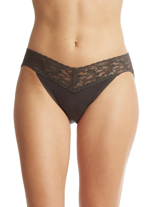 Supima® Cotton V-kini Granite Sale sold by Hanky Panky