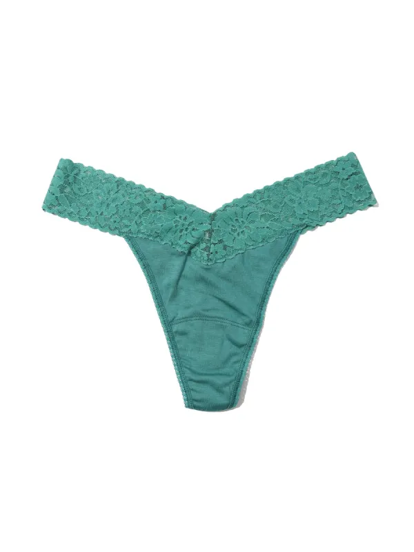 DreamEase® Original Rise Thong Seaside Green Sale sold by Hanky Panky