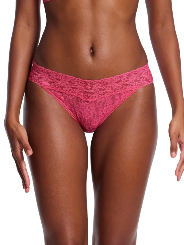 Signature Lace V-Kini Morning Glory Pink Sale sold by Hanky Panky