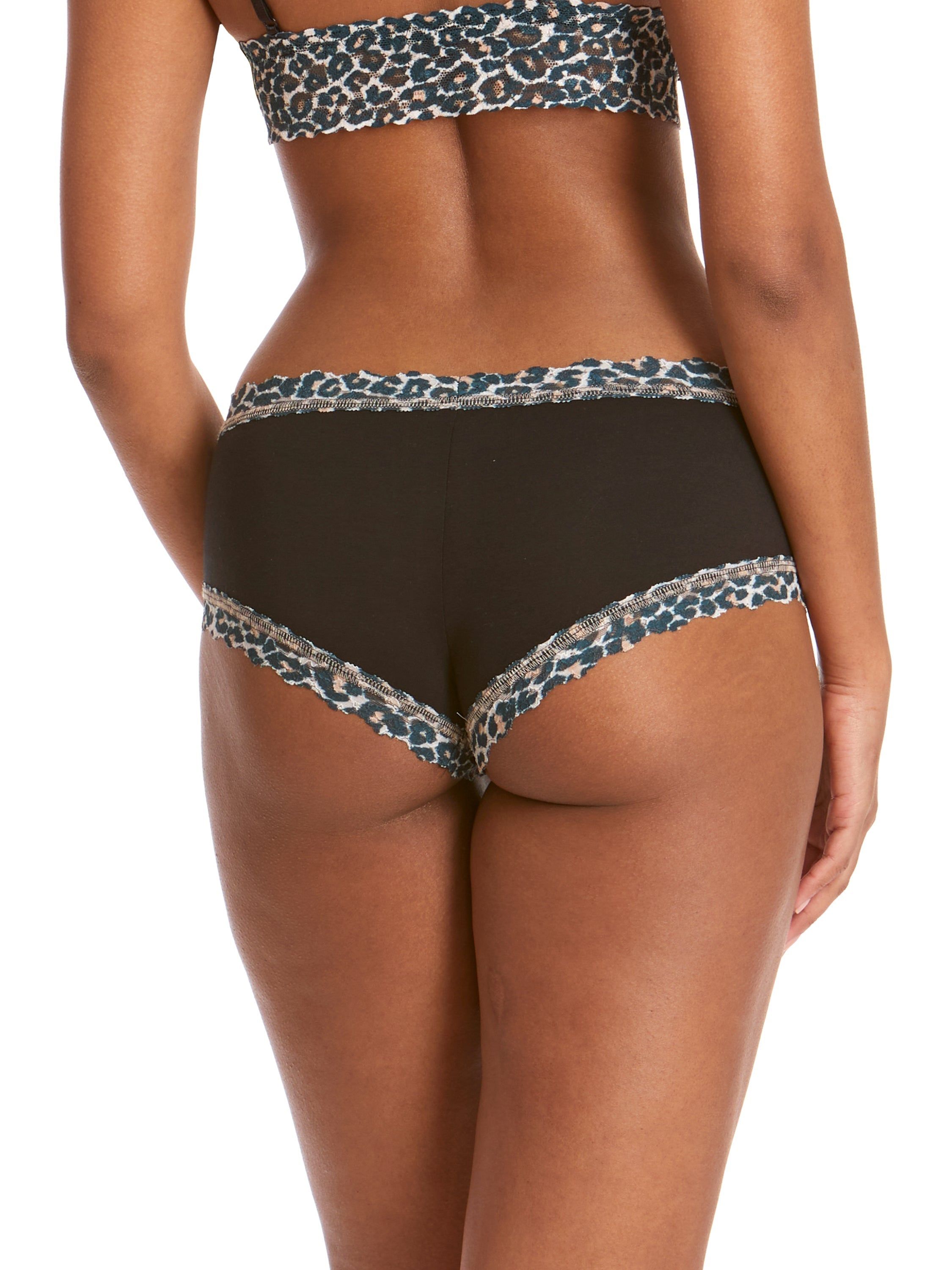 Supima® Cotton Boyshort with Contrast Trim Sale sold by Hanky Panky product image thumbnail 8