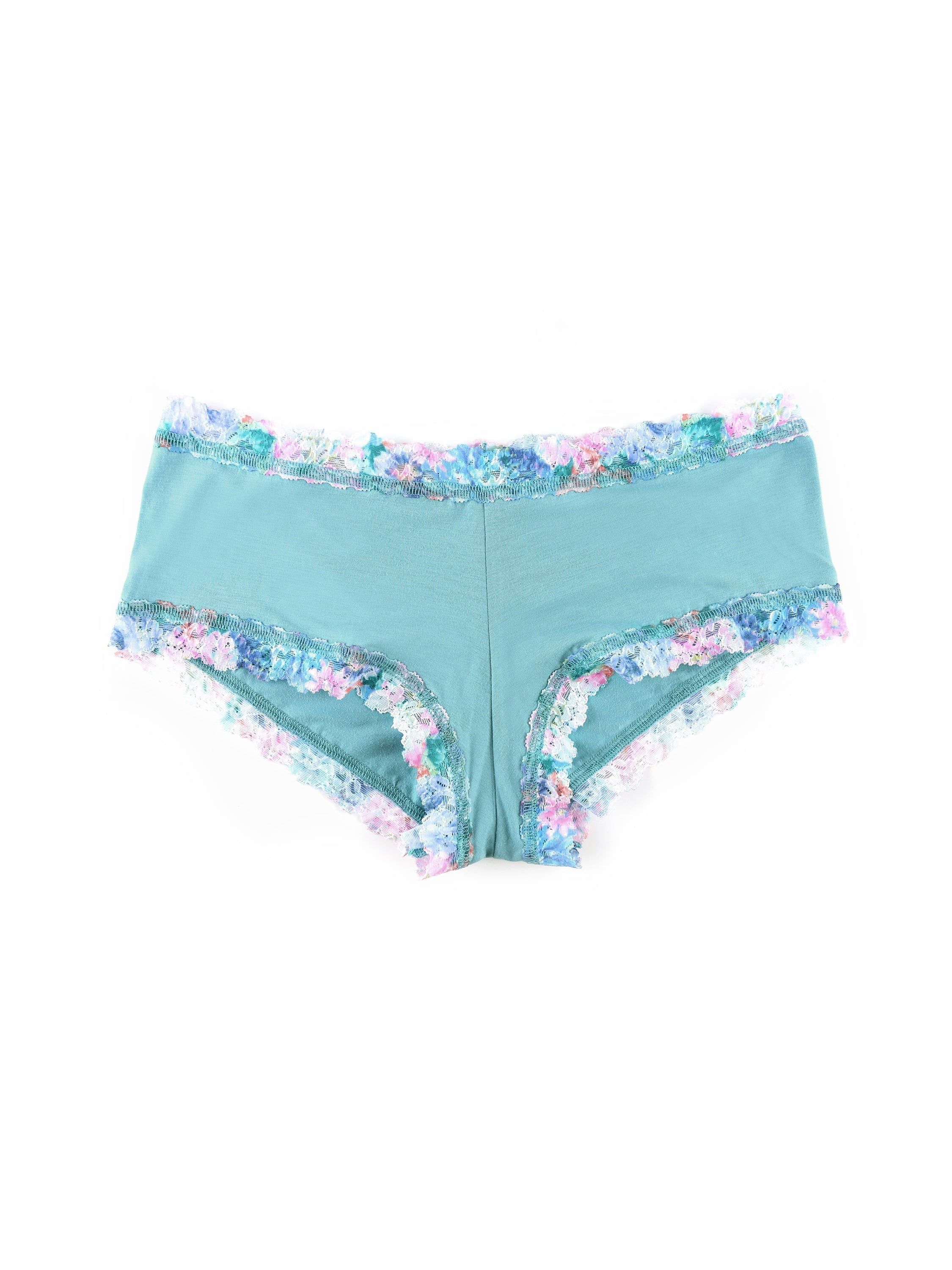 Supima® Cotton Boyshort with Contrast Trim Sale sold by Hanky Panky