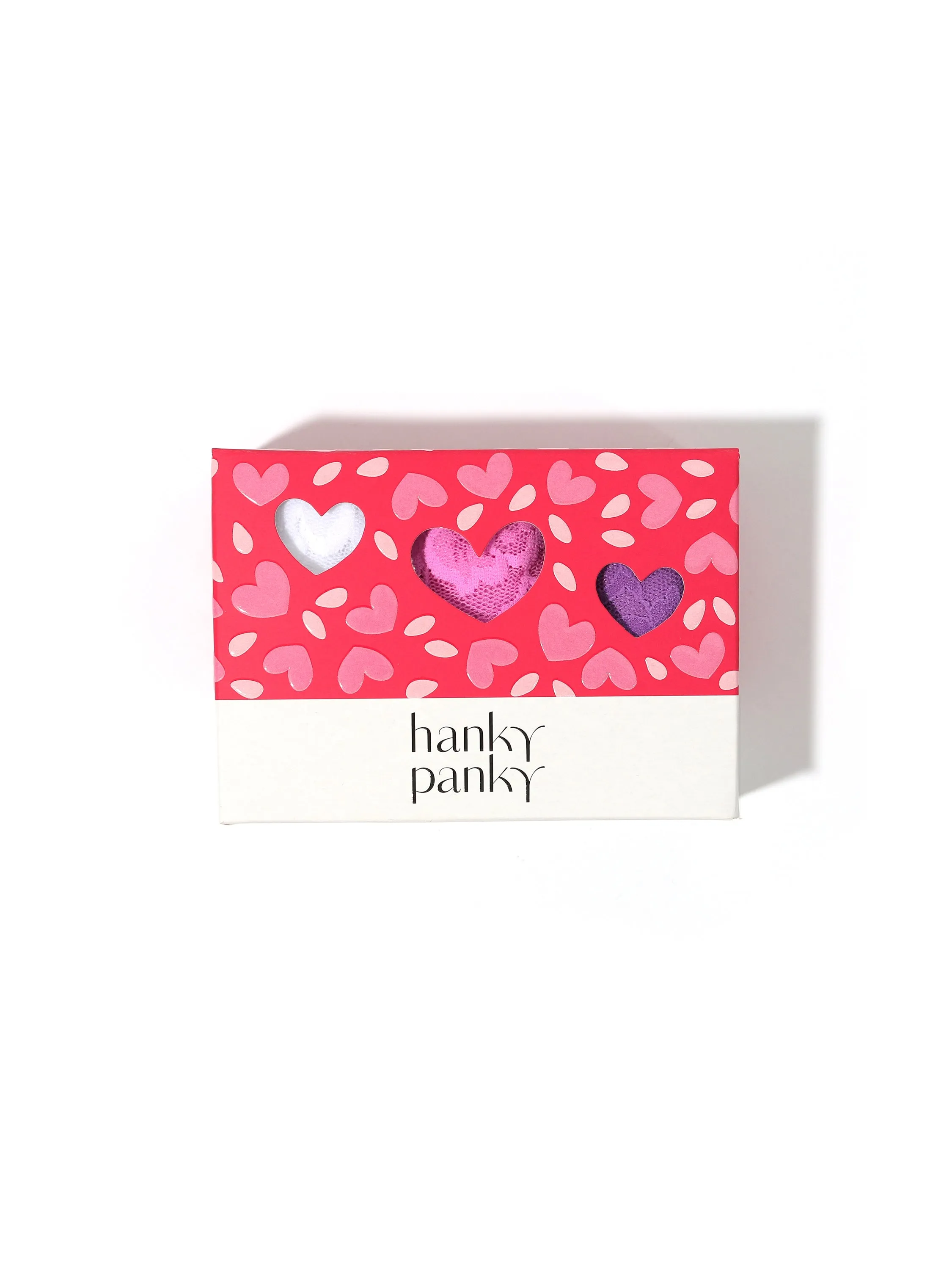 Valentine's Day 3 Pack Low Rise Thongs sold by Hanky Panky product image thumbnail 3
