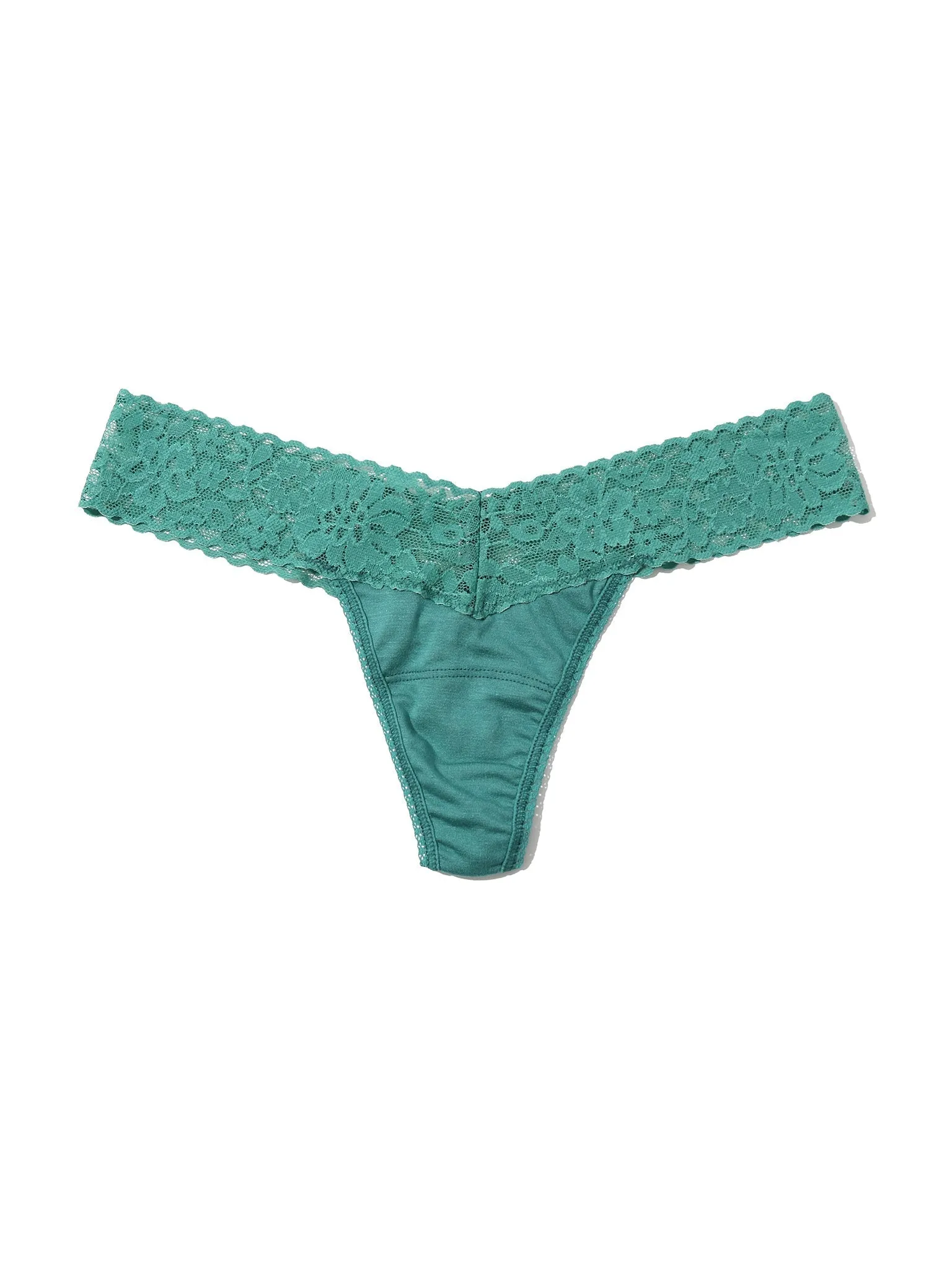 DreamEase® Low Rise Thong Seaside Green Sale sold by Hanky Panky